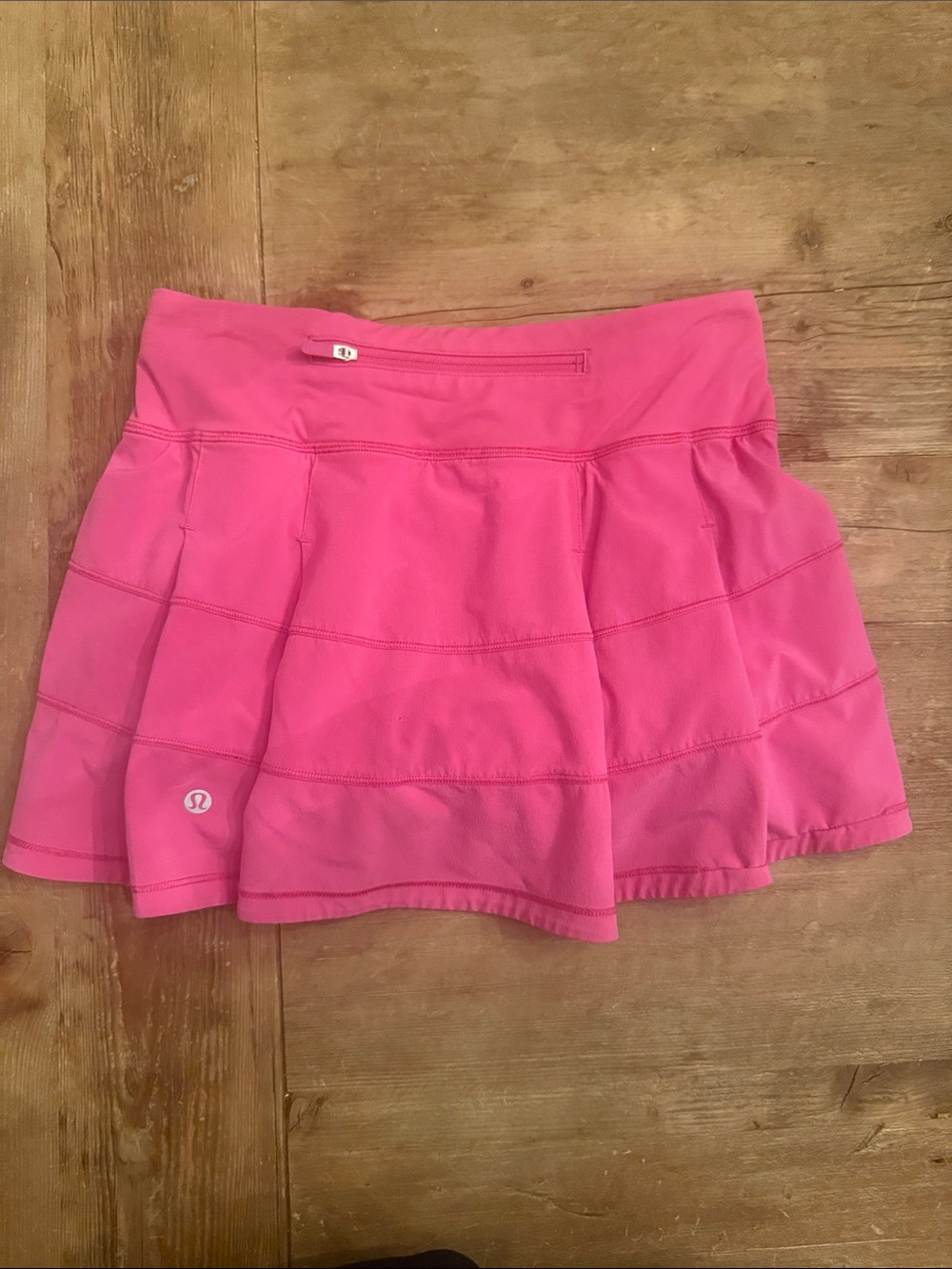 lululemon athletica Hot Pink Tiered Skater Skirt